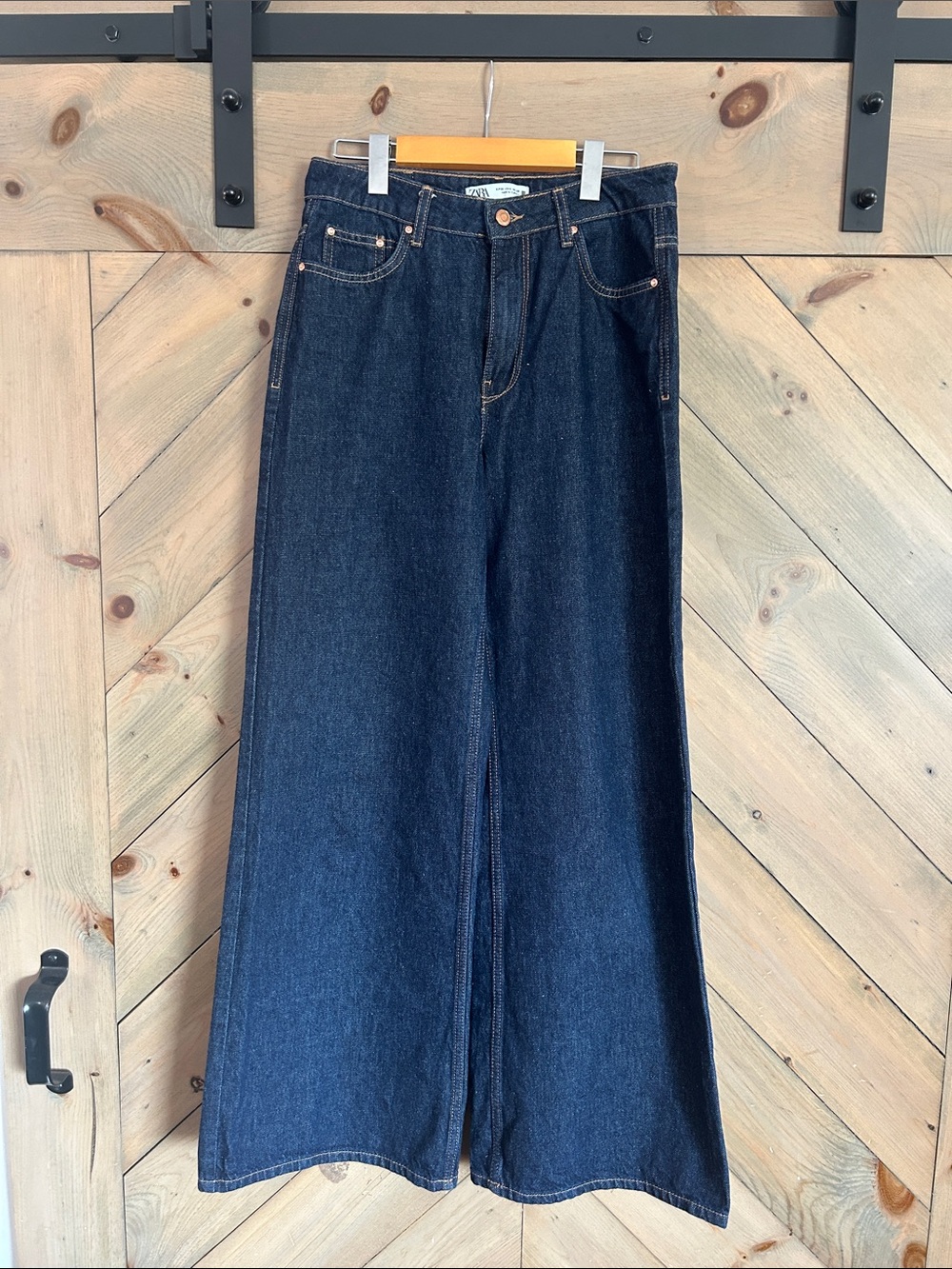 Zara wide leg jeans